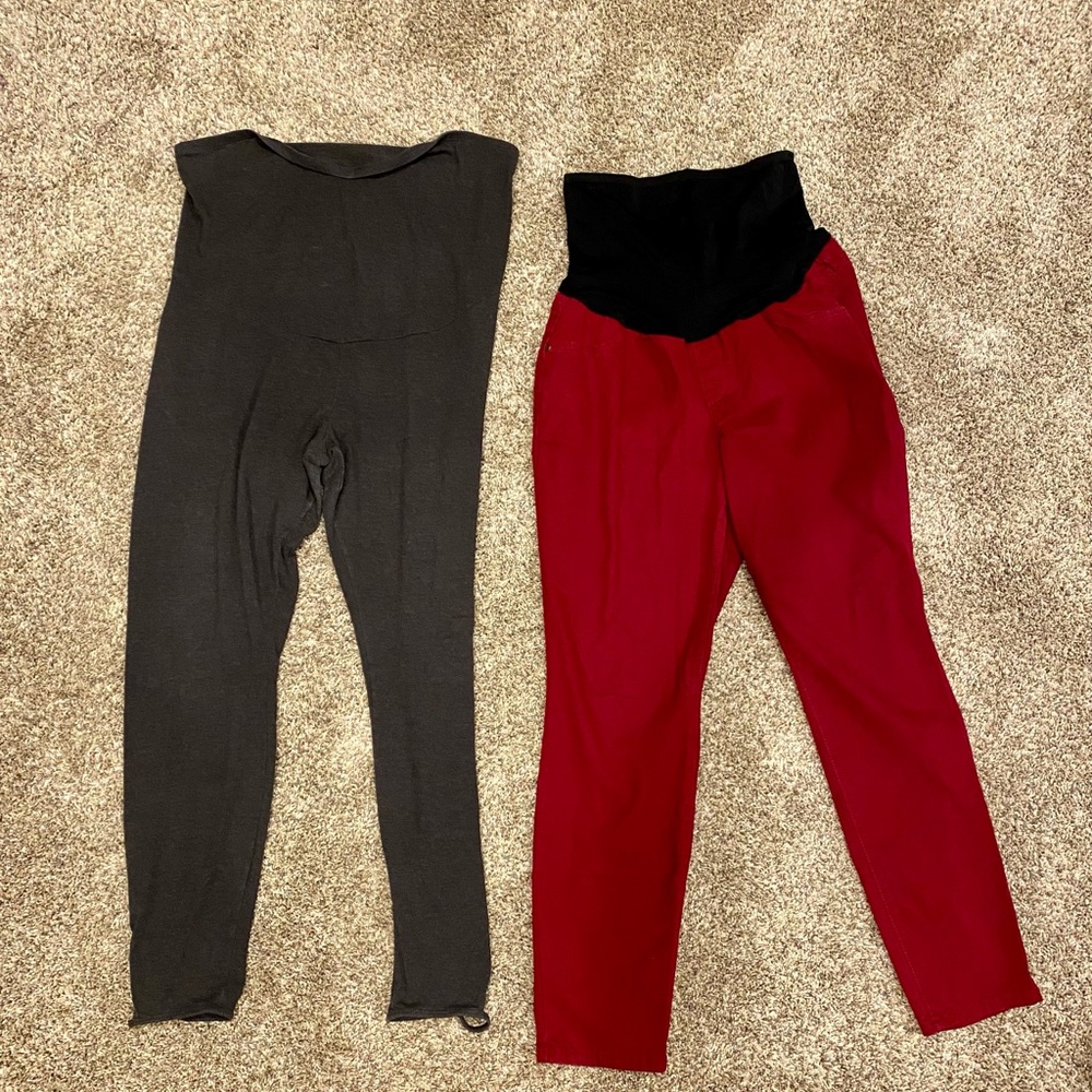 2 Pairs of Maternity Pants